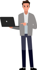 lifestyle business man character 