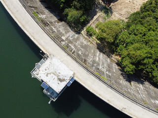 Fototapeta premium dam on the river