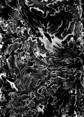 Abstract Ink Marbling Experiment 30