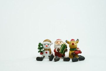 サンタやトナカイのクリスマス飾り