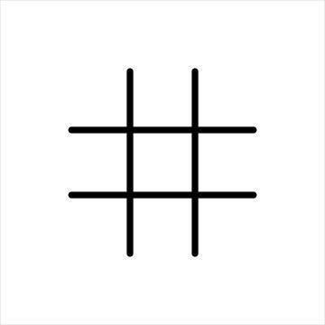 Vetores de Tic Tac Toe Jogo Flat Design Icon e mais imagens de Jogo da  Velha - Jogo da Velha, Letra O, Vector - iStock