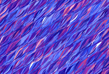 Dark colorful vector background with wry lines.