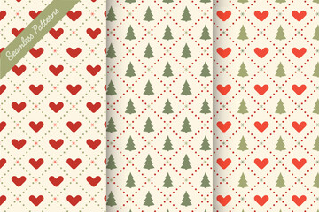 christmas patterns set