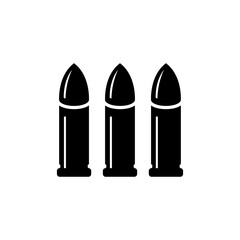Bullet projectile logo - obrazy, fototapety, plakaty