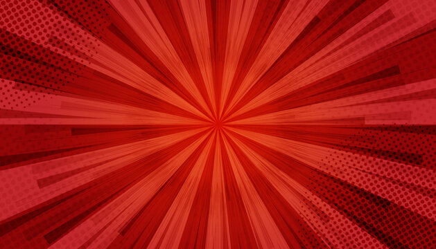 abstract background vector with rays and pixelates for comic or other