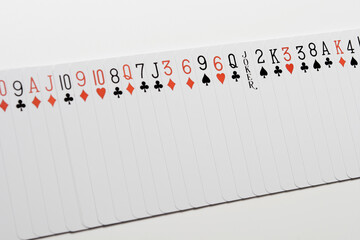 playing cards	