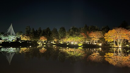 Fototapeta na wymiar 昭和記念公園　日本庭園