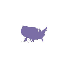 USA map