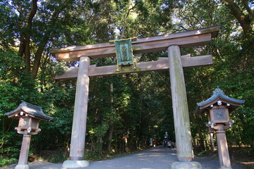 大神神社　二の鳥居