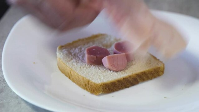 Sandwich mal preparado