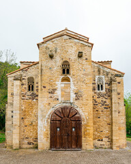 The pre-romanesque church of San Miguel de Lillo