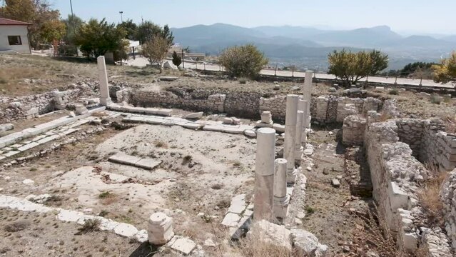 Ruins of urban mansion of sagalassos ancient city