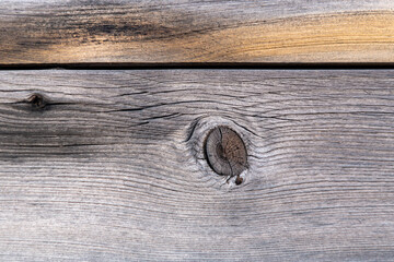 Dark wooden background texture. Old fence panels with natural patterns.