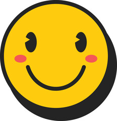 Cute Emoticon Cartoon Vector