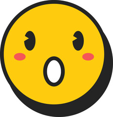 Cute Emoticon Cartoon Vector