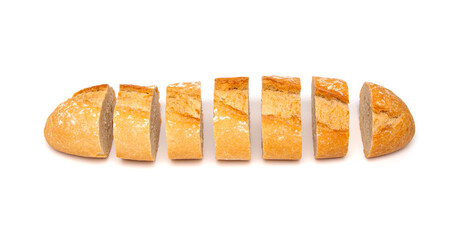 Baguette isolated on a white background