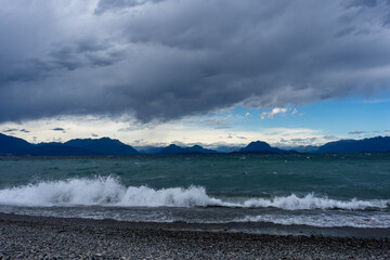 sea ​​and field