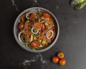 Obraz na płótnie Canvas healthy salad 