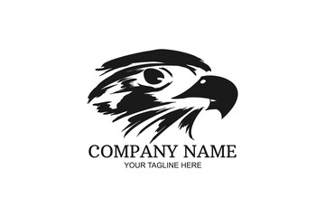 Eagle Company Logo Vector Illustration. Suitable for business company, modern company, etc.