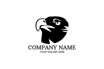 Eagle Company Logo Vector Illustration. Suitable for business company, modern company, etc.
