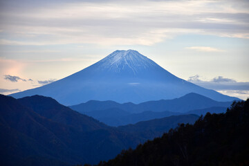 Fototapeta premium Mount Fuji from Daibosatsu Pass_2