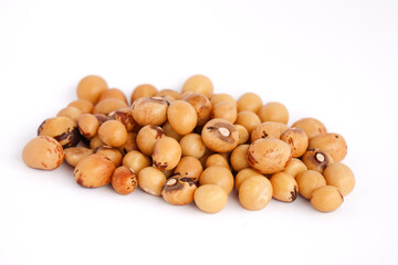 Jugo beans on a white background 