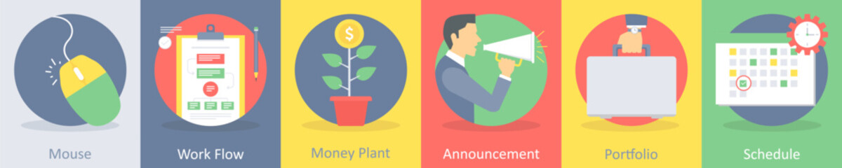 mouse, work flow, money plant