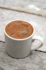 Close-up of Traditional Turkish Coffee     