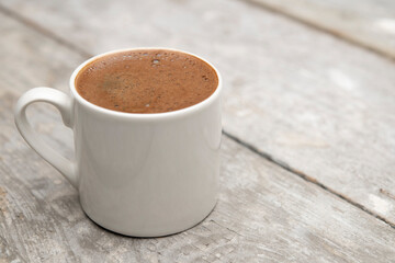 Turkish coffee with space for your text