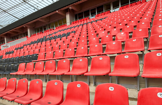 At The Tribunes Of Bayarena - The Official Playground Of FC Bayer Leverkusen