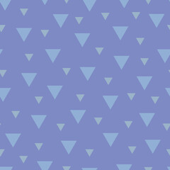 Aesthetic allover print seamless geometric surface pattern design. Exquisite repeating texture background of triangle shapes