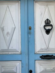 old wooden door