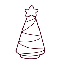 christmas cute cartoon card christmas tree santa