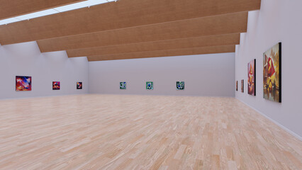 Art Museum Gallery Interior 28