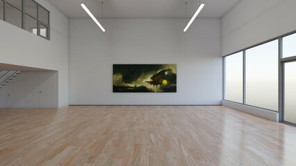 Art Museum Gallery Interior 29