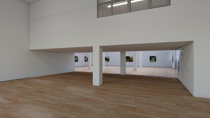 Art Museum Gallery Interior 29