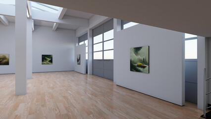 Art Museum Gallery Interior 29