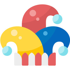 Joker flat icon