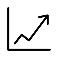 Growth Icon Vector Symbol Design Illustration
