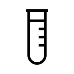 Test Tube Icon Vector Symbol Design Illustration
