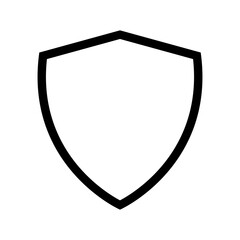 Shield Icon Vector Symbol Design Illustration