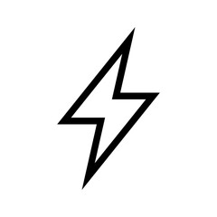 Flash Icon Vector Symbol Design Illustration