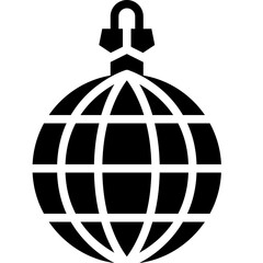 bauble solid icon