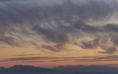 Tramonti fantastici sugli Appennini 