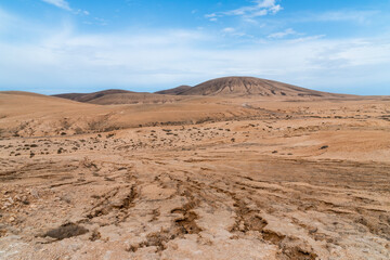 Fototapeta na wymiar arid landscape