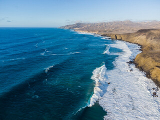 Coastline around Punta Guadalupe