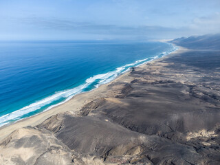 Waves at Playa de Cofete