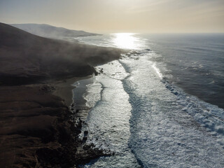 Dusk at Playa de la Solapa
