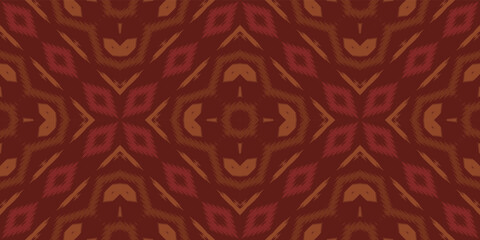 Ikat flowers tribal abstract Geometric Traditional ethnic oriental design for the background. Folk embroidery, Indian, Scandinavian, Gypsy, Mexican, African rug, wallpaper.