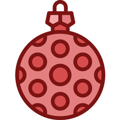 bauble two tone icon